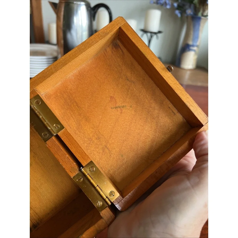 Vintage Eclipse Wood Box Machinist Tool Box